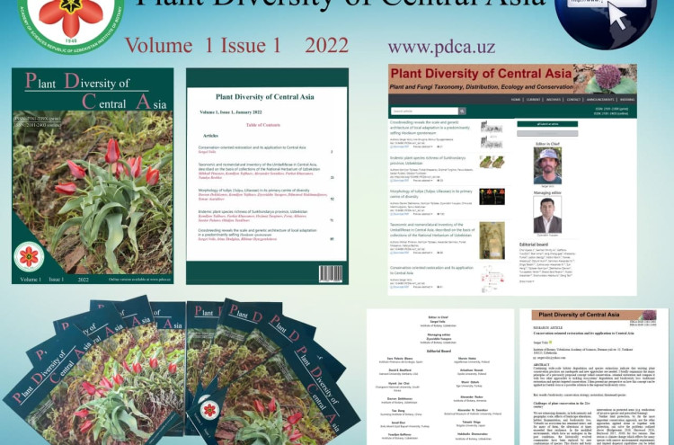 The first botanical journal in Central Asia to be published in full English