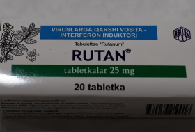 Противовирусный препарат "Рутан" разработан учеными Института биоорганической химии АН РУз  Противовирусный препарат "Рутан" разработан учеными Института биоорганической химии АН РУз
