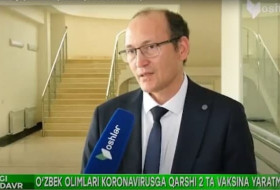 Oʼzbek olimlari koronavirusga qarshi vaksina yaratish boʼyicha ish olib borishmoqda Oʼzbek olimlari koronavirusga qarshi vaksina yaratish boʼyicha ish olib borishmoqda