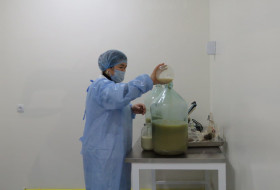 FA Mikrobiologiya institutida yangi tajriba-eksperimental laboratoriya ishga tushirildi